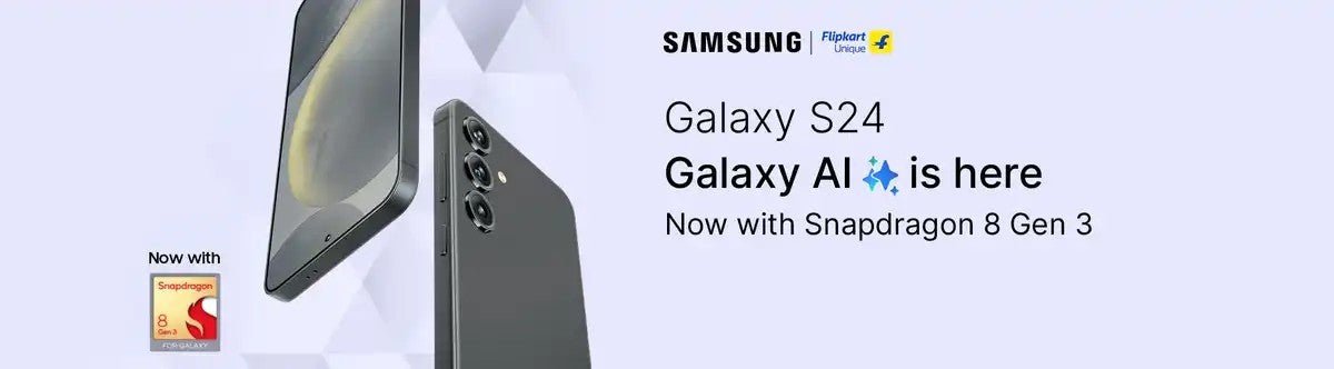 Samsung Galaxy S24 - artık Snapdragon 8 Gen 3 ile - Hindistan'da Flipkart'ta ön siparişe açıldı