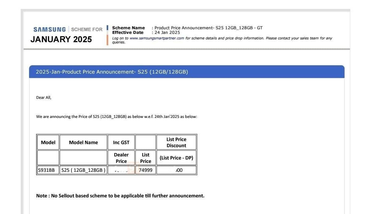 "Samsung Galaxy S25 128GB, Hindistan'da Satışa Çıkıyor! İşte Fiyatı!"