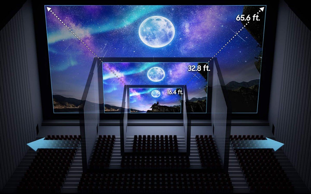 Samsung, projektör tabanlı sinemalara alternatif olarak Onyx Sinema LED ekranlarını tanıttı