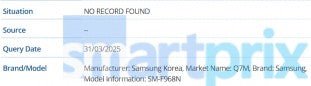Samsung'un üç katlı akıllı telefonu sadece iki ülkede piyasaya sürülecek, veritabanı listesi öneriyor.