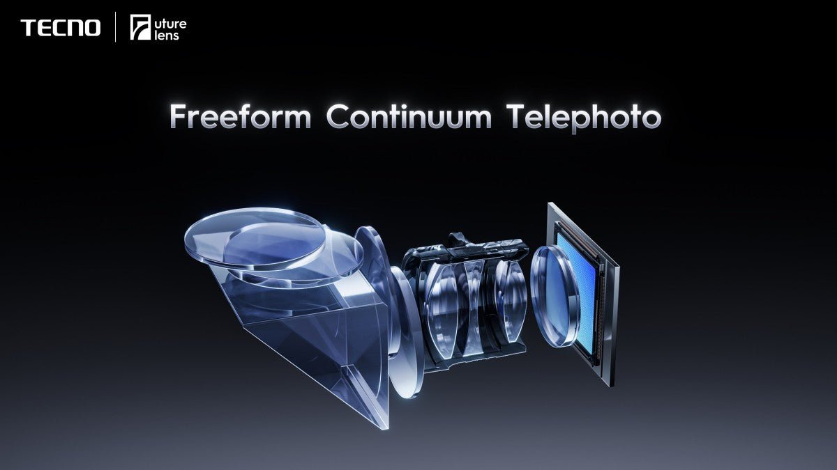 Tecno, Freeform Continuum Telephoto ve Dual-Mirror Reflect Telephoto'yu tanıttı