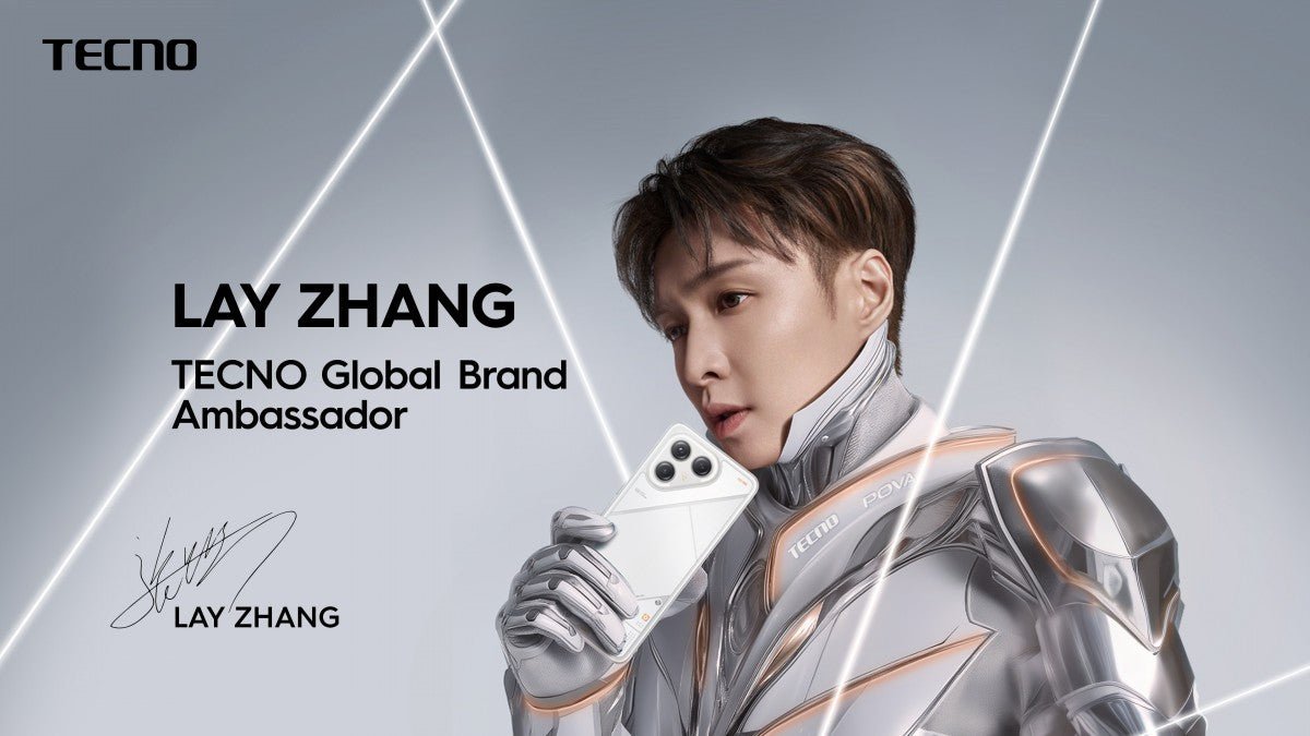 Tecno, küresel marka elçisi Lay Zhang ile iş birliğini yeniliyor