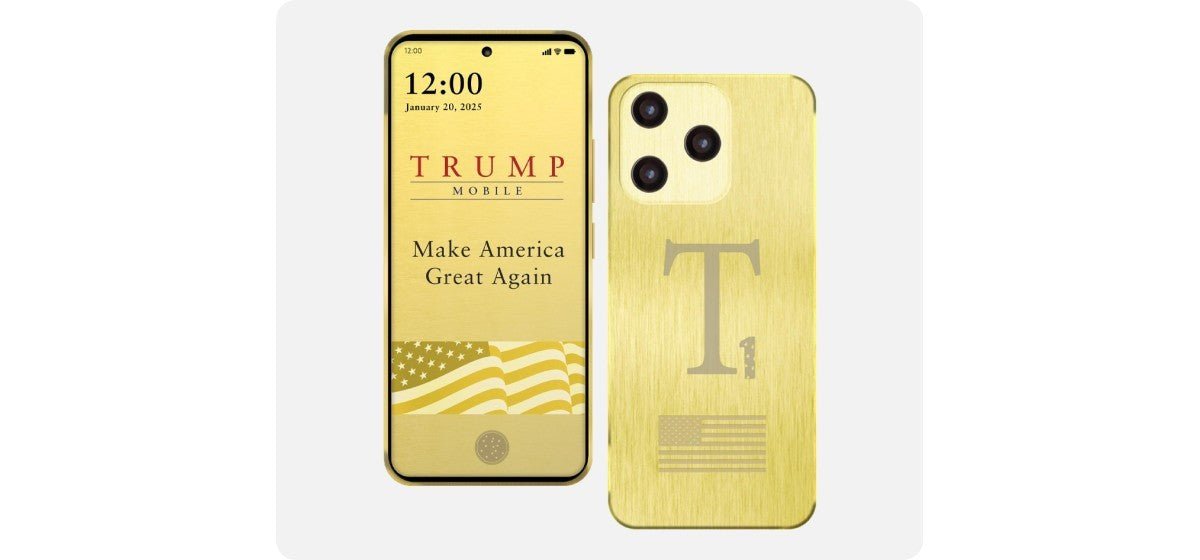 Trump telefonu, piyasaya sürülmeden önce görünümünü değiştiriyor