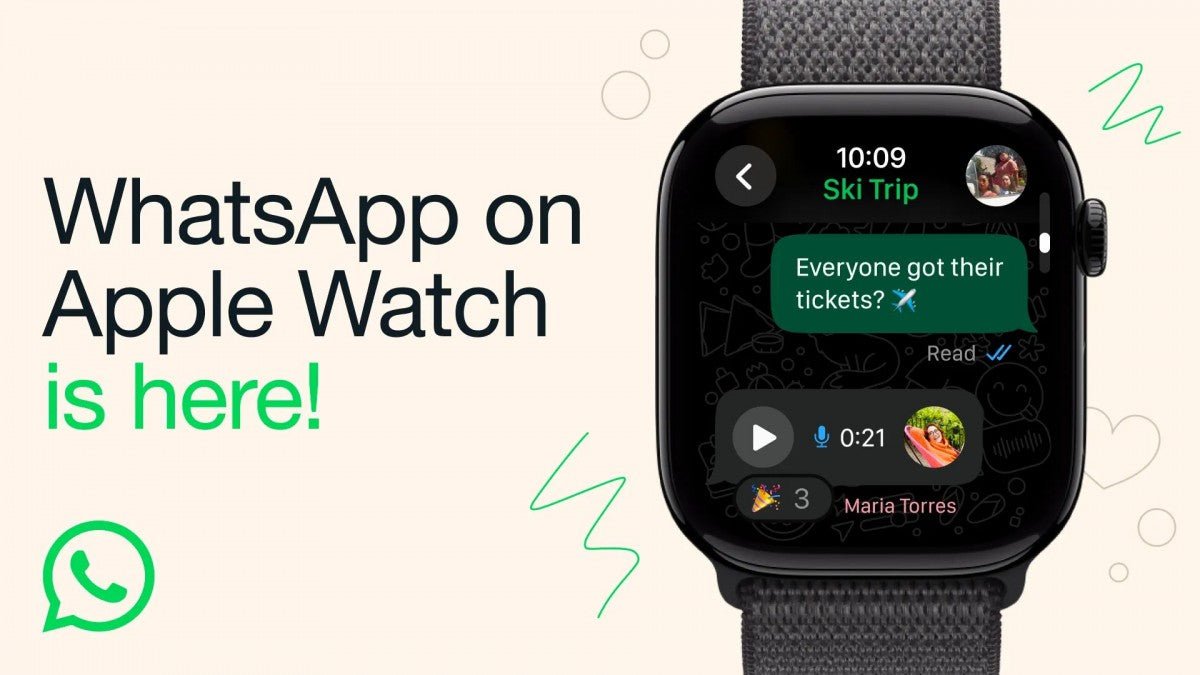 WhatsApp artık Apple Watch'unuz için bir uygulamaya sahip