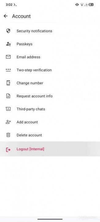 WhatsApp basit bir oturum kapatma seçeneğini test ediyor