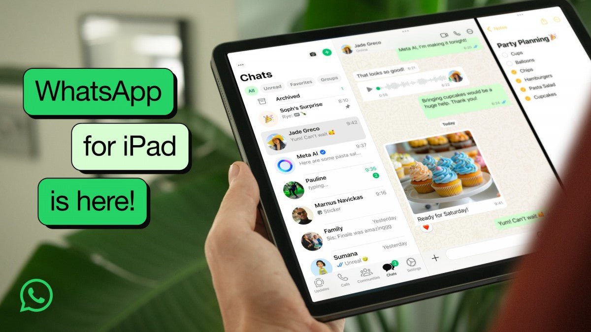 WhatsApp nihayet bir iPad uygulamasına sahip