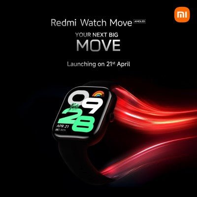 Xiaomi bu ayın ilerleyen günlerinde Hindistan'da Redmi Watch Move'u piyasaya sürecek.