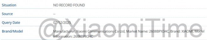 Xiaomi'nin üç katlı katlanabilir telefonu sertifika listesinde görünüyor