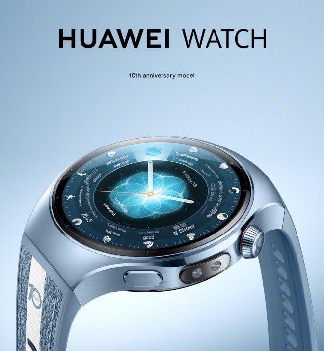 Yıl dönümü sürümü Huawei Watch da gelecek hafta piyasaya sürülüyor